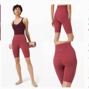 Lululemon Align Super High-Rise Short 10" Chianti